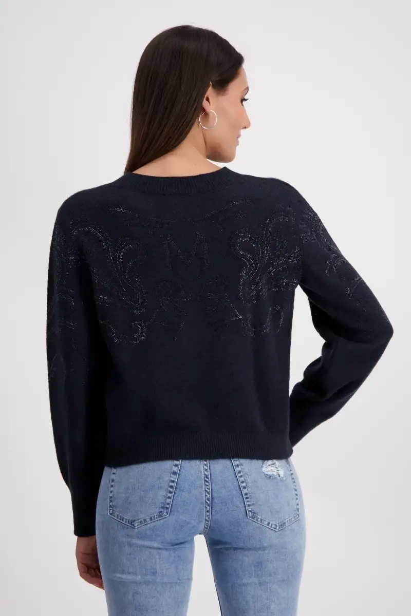 Monari Wendepullover mit Schmuck Sonderangebote