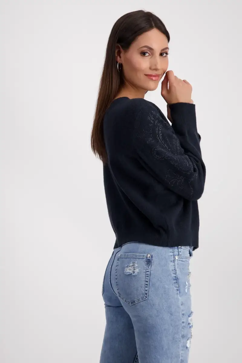 Monari Wendepullover mit Schmuck Sonderangebote