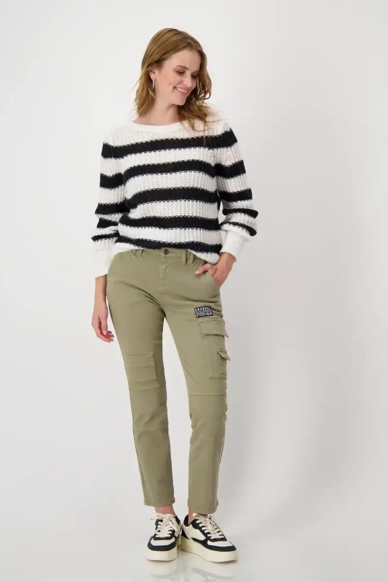 Monari Pullover mit Ringelmuster Letzte 3 Tage