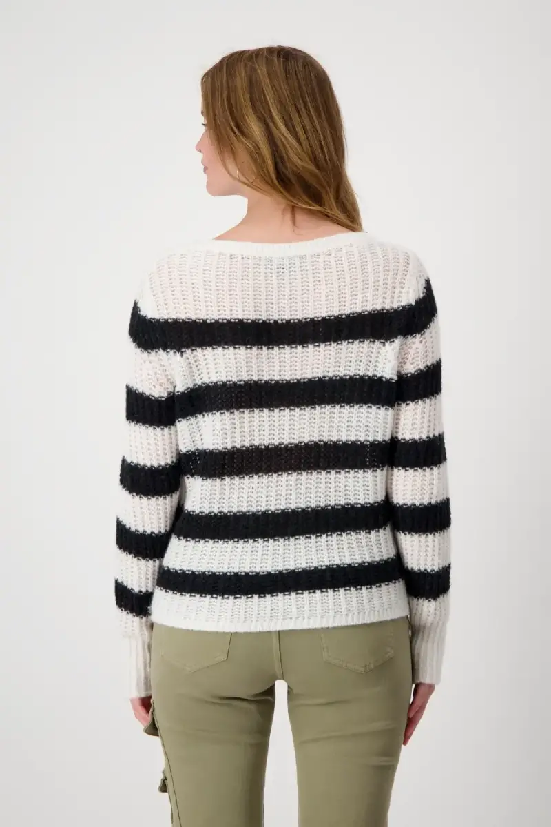 Monari Pullover mit Ringelmuster Letzte 3 Tage