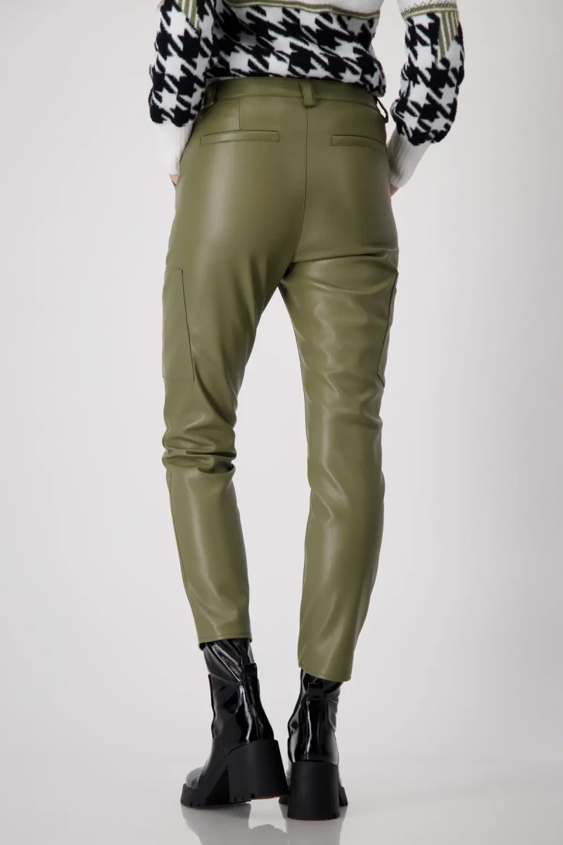 Monari Lederimitat Hose Zeitbegrenzte Promotion