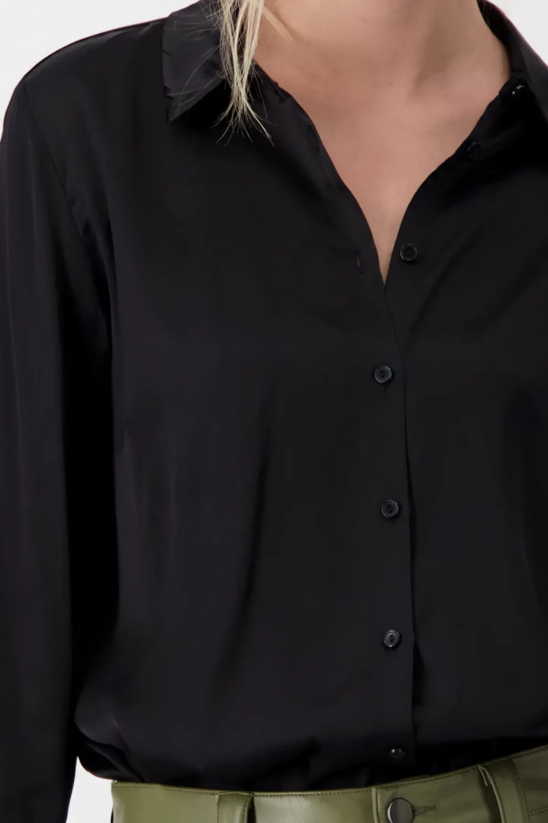 Monari Satin Bluse Bis zu 50% Rabatt