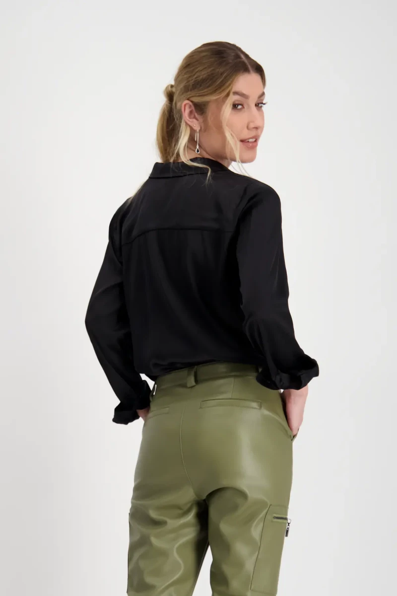 Monari Satin Bluse Bis zu 50% Rabatt