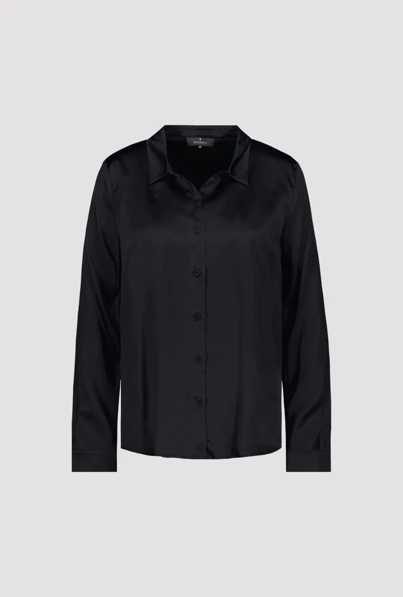 Monari Satin Bluse Bis zu 50% Rabatt