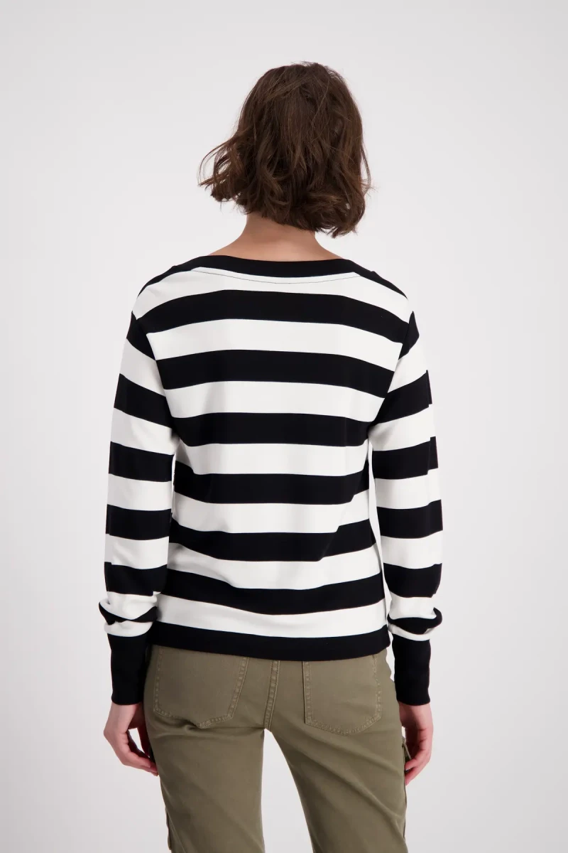 Monari Sweatshirt mit tonigen Pailletten Bis zu 60% Rabatt
