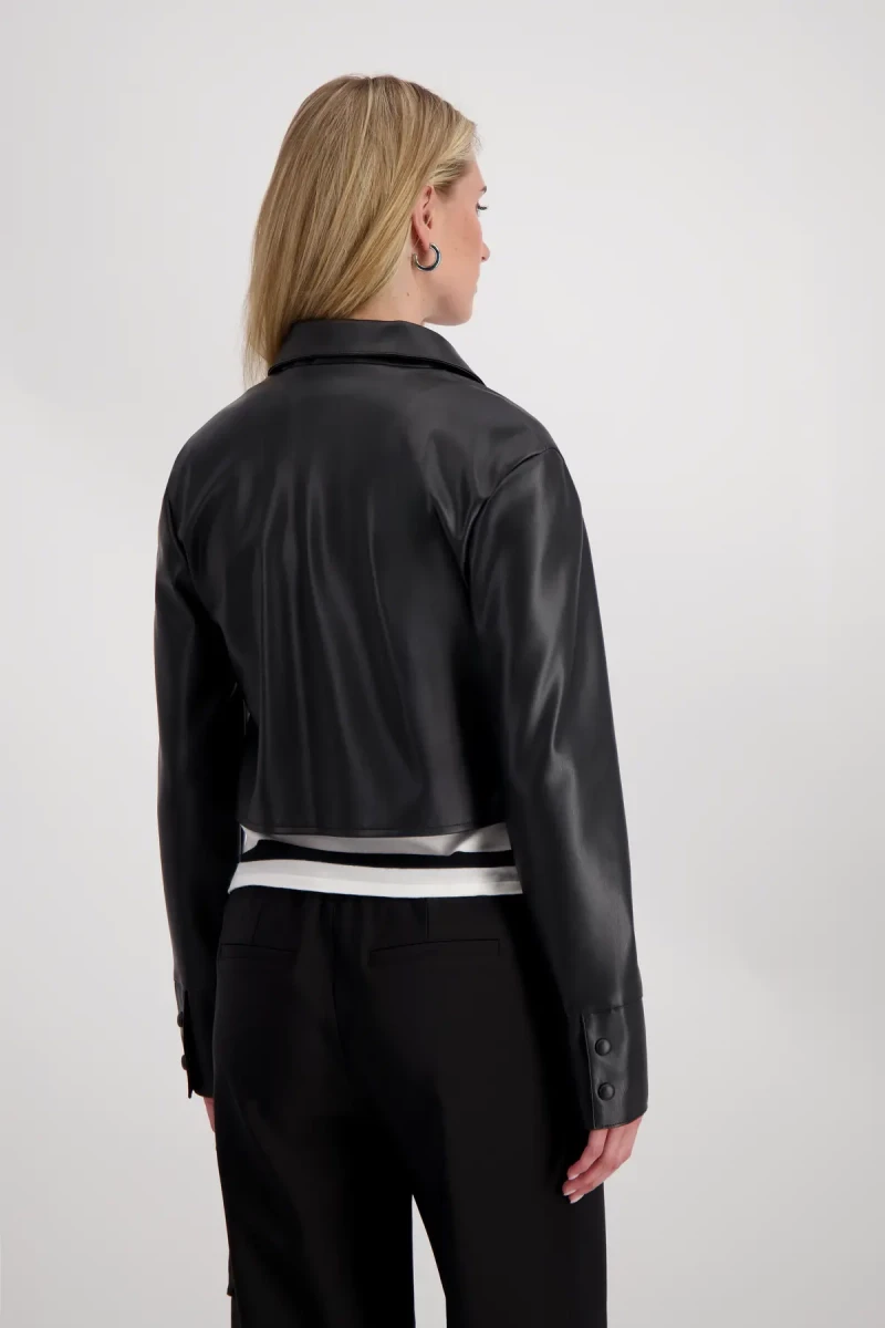 Monari Lederimitat Jacke Bis zu 65% Rabatt