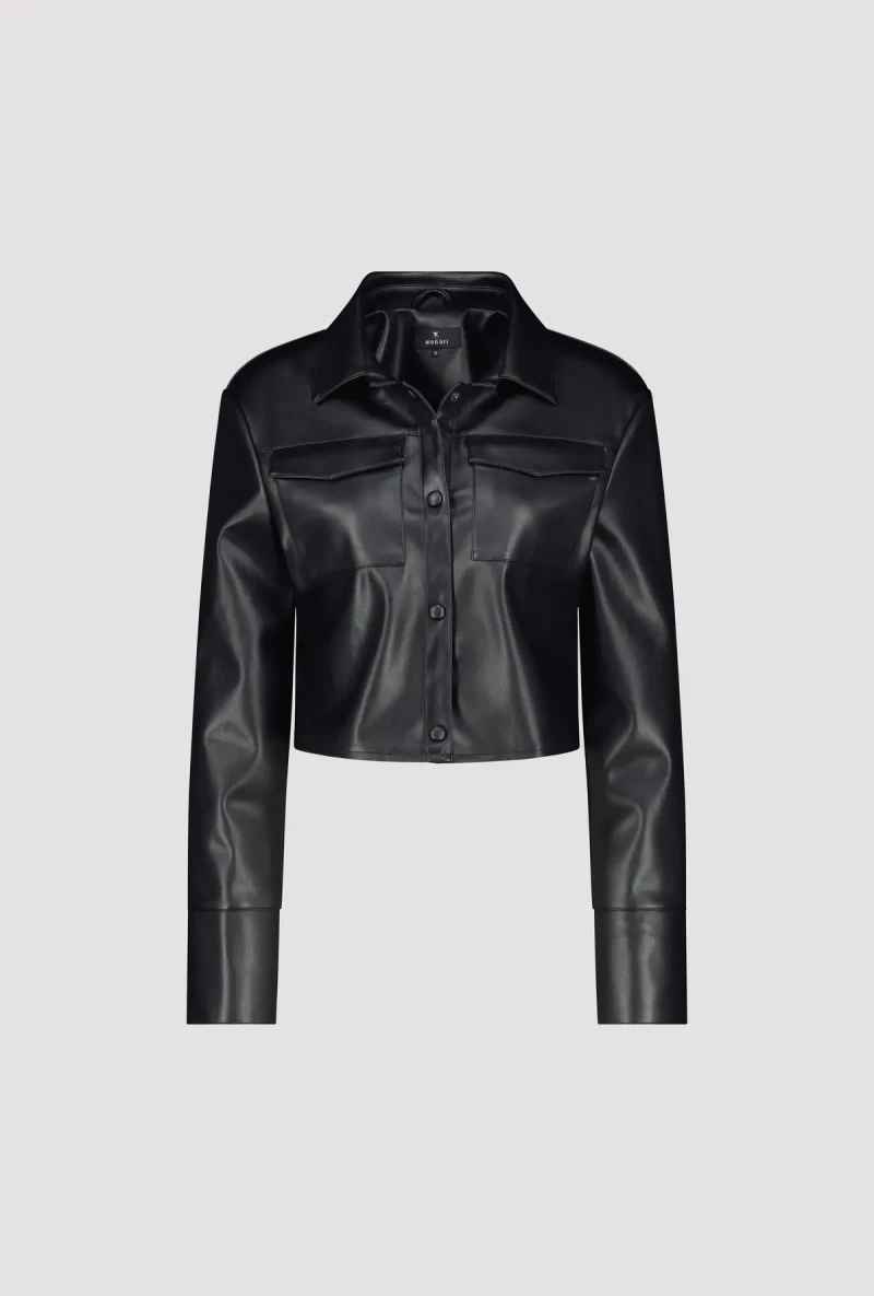 Monari Lederimitat Jacke Bis zu 65% Rabatt