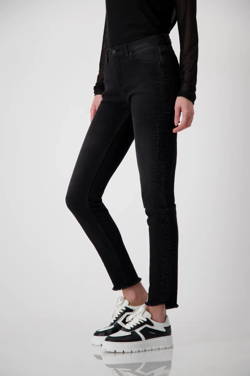 Monari Jeans mit Strass Bis zu 55% Rabatt