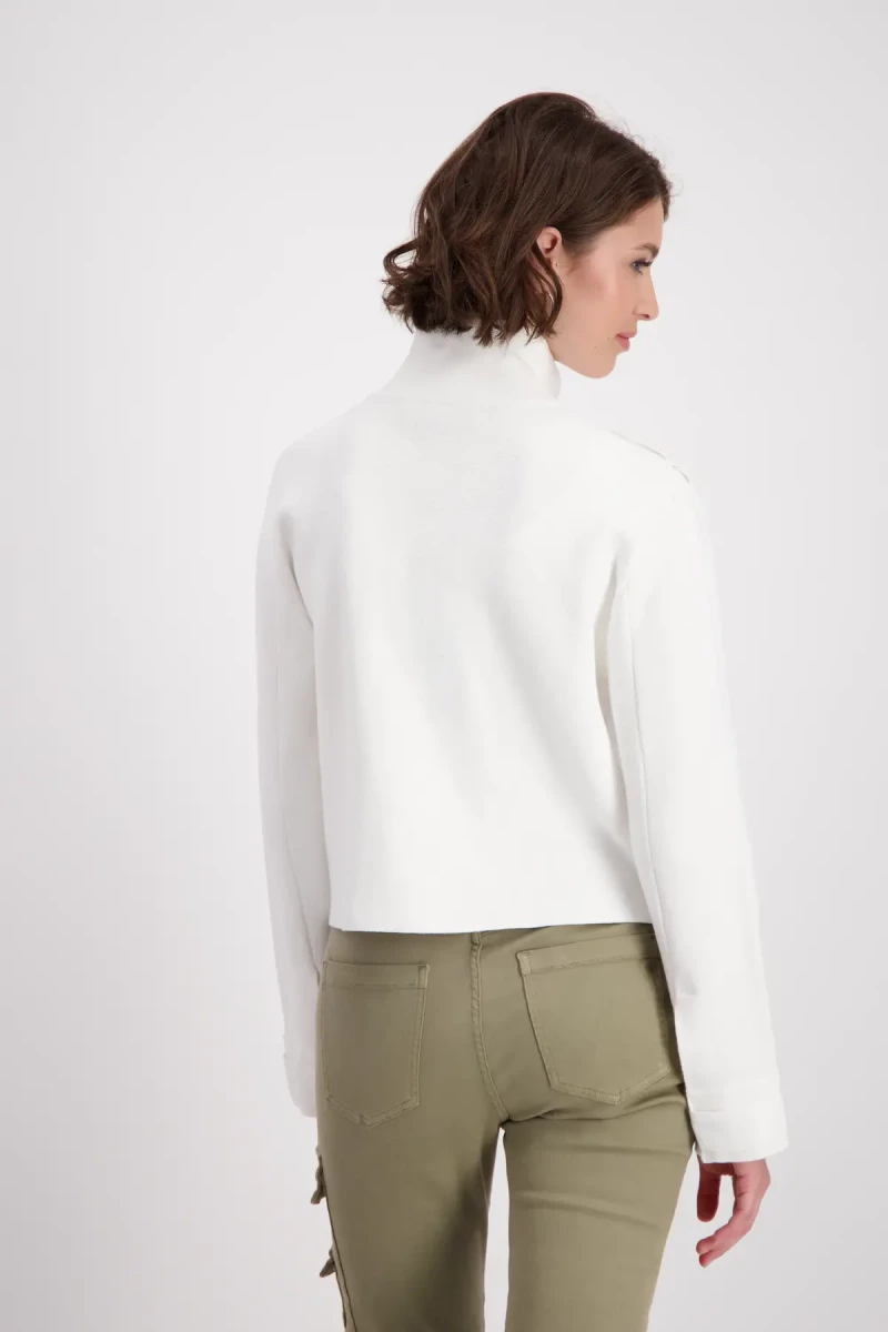 Monari Kurze Trench Strickjacke Nur noch ein Tag übrig