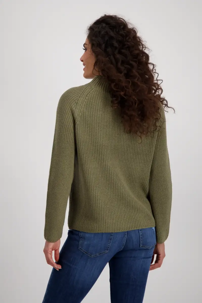 Monari Basic Stehkragen Pullover Super Rabatt