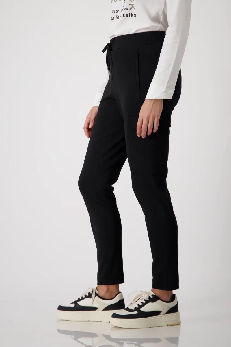 Monari Hose mit Rippstruktur 50% Rabatt mit kostenlosem Versand