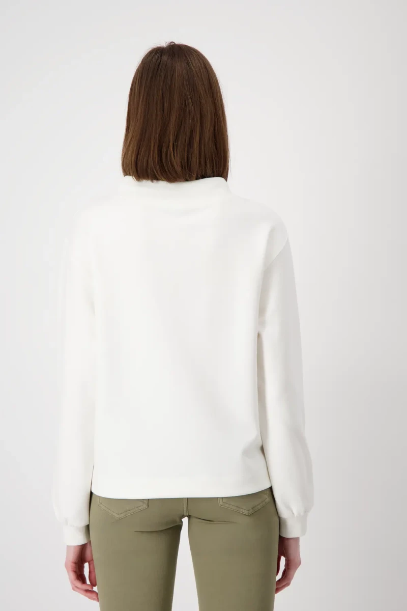 Monari Sweatshirt mit Stehkragen Kostenloser Versand international
