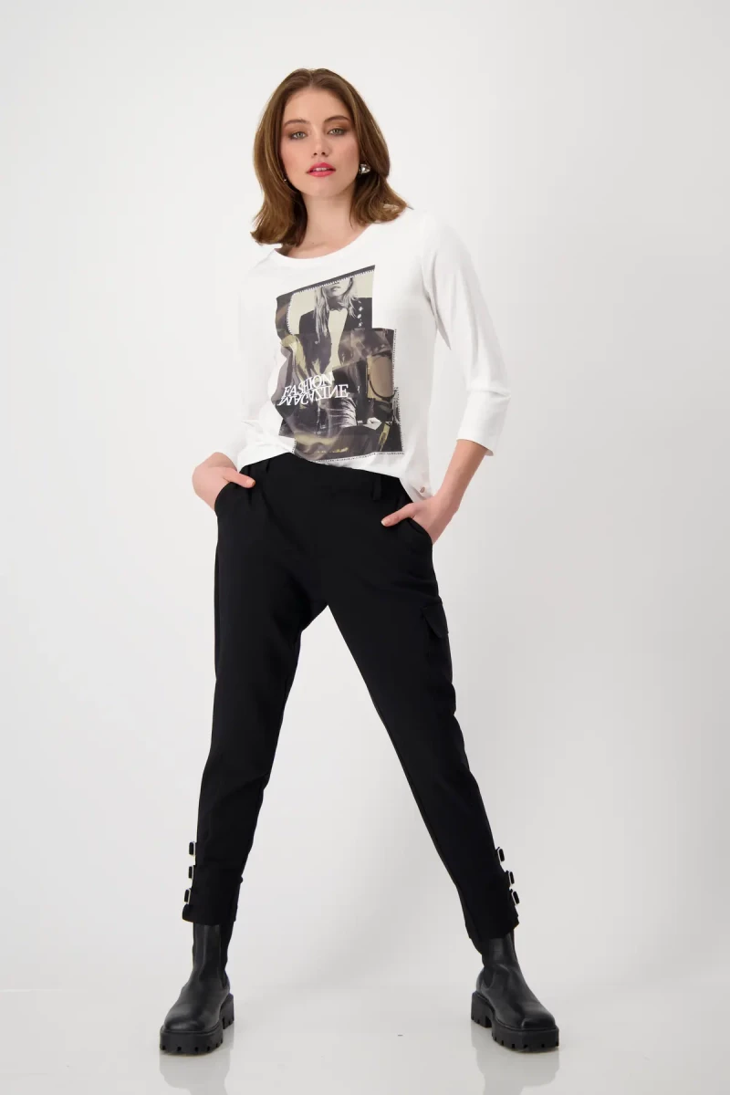 Monari Shirt mit Frauen Print Speichern exportieren