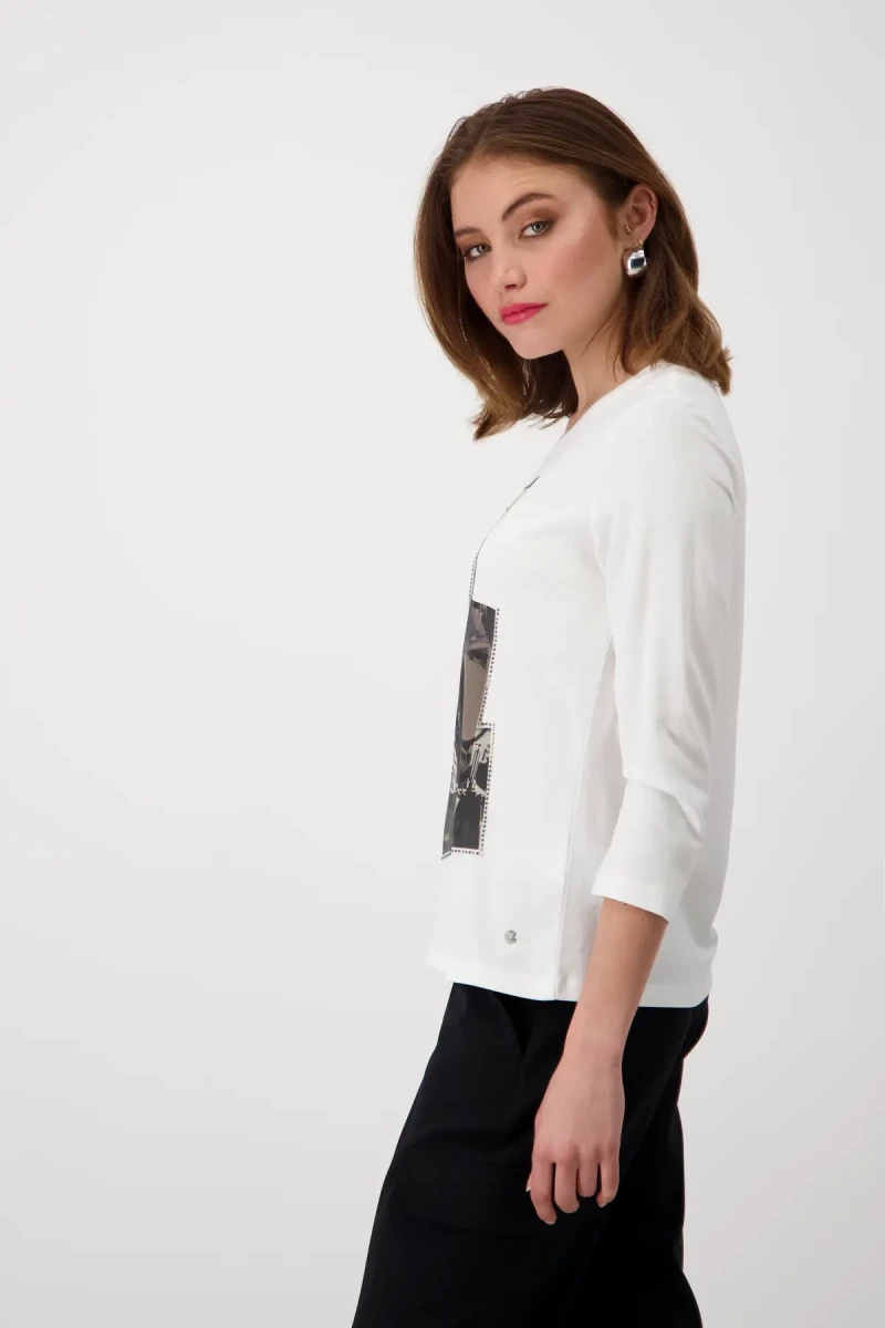Monari Shirt mit Frauen Print Speichern exportieren