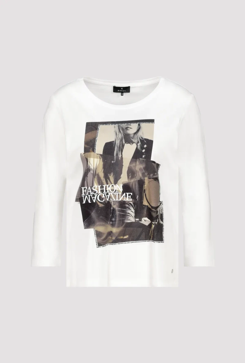 Monari Shirt mit Frauen Print Speichern exportieren