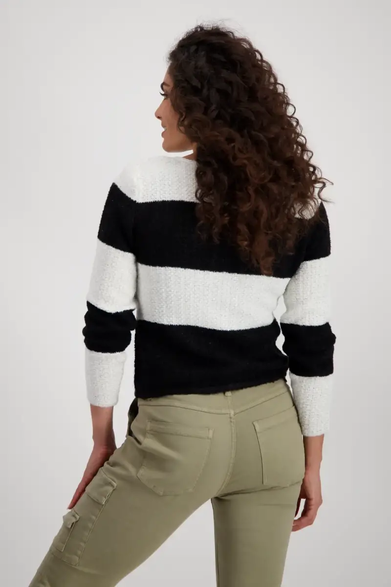 Monari Strickjacke mit Fransen Im Verkauf