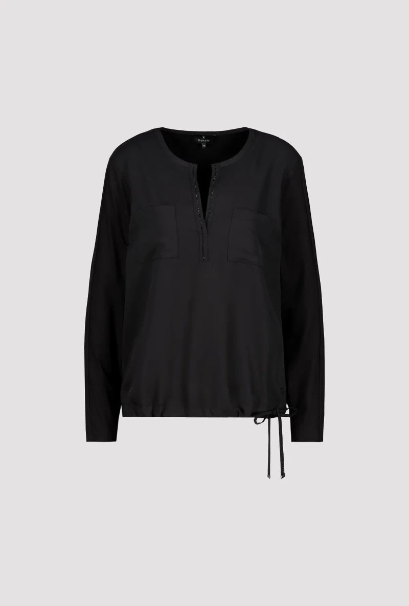 Monari Blusenshirt mit Strasssteine zollfrei