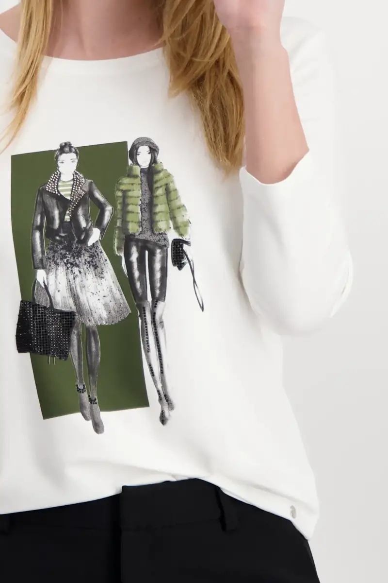 Monari Shirt mit Frauen Print Rabatte dieses Monats
