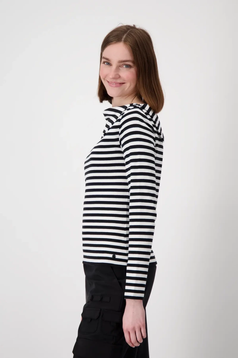 Monari Shirt mit Streifenmuster Meist gekauft