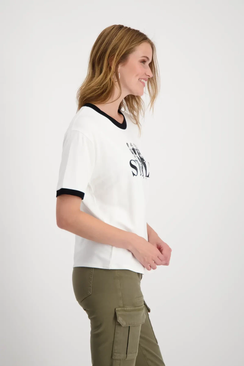 Monari T Shirt mit Frauen Print Versandkostenfrei