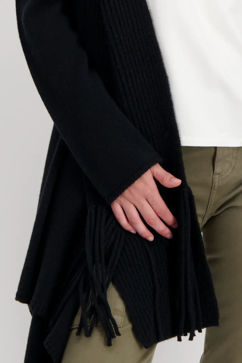 Monari Strickjacke mit Schalkragen Großer Ausverkauf