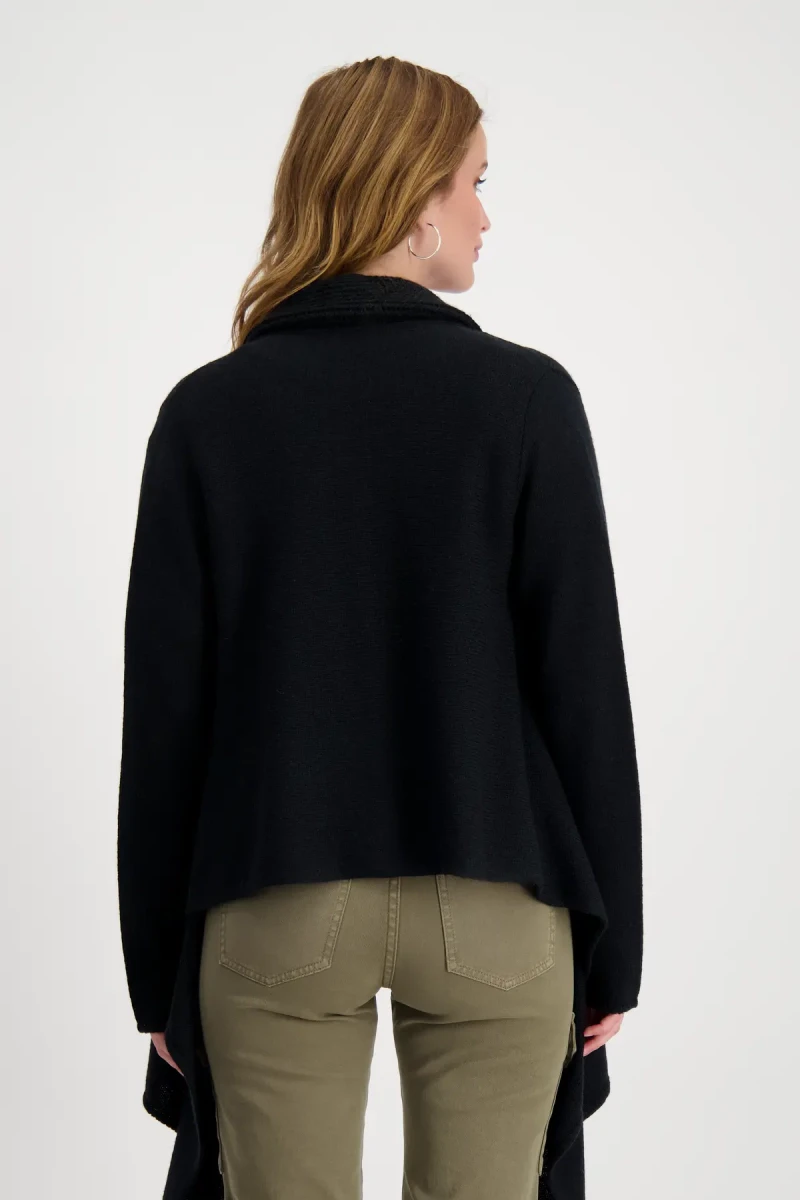 Monari Strickjacke mit Schalkragen Großer Ausverkauf
