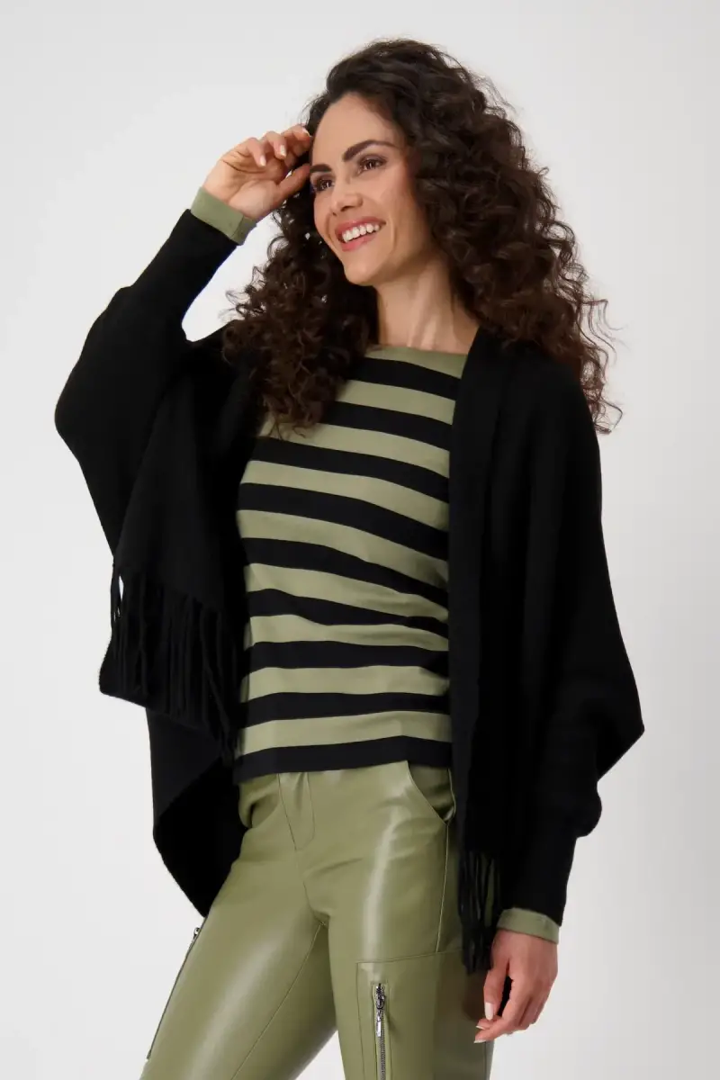 Monari Cape mit Schalkragen Preisnachlass