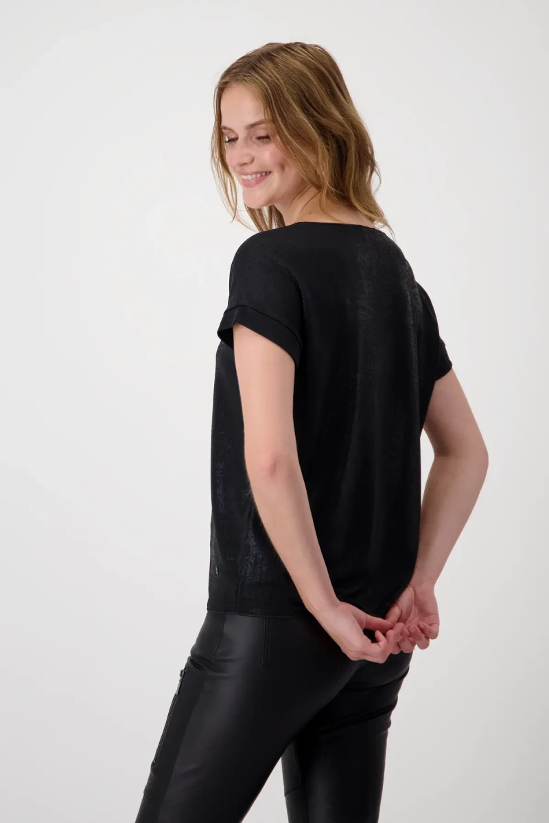 Monari Glänzendes T-Shirt Saisonschlussverkauf