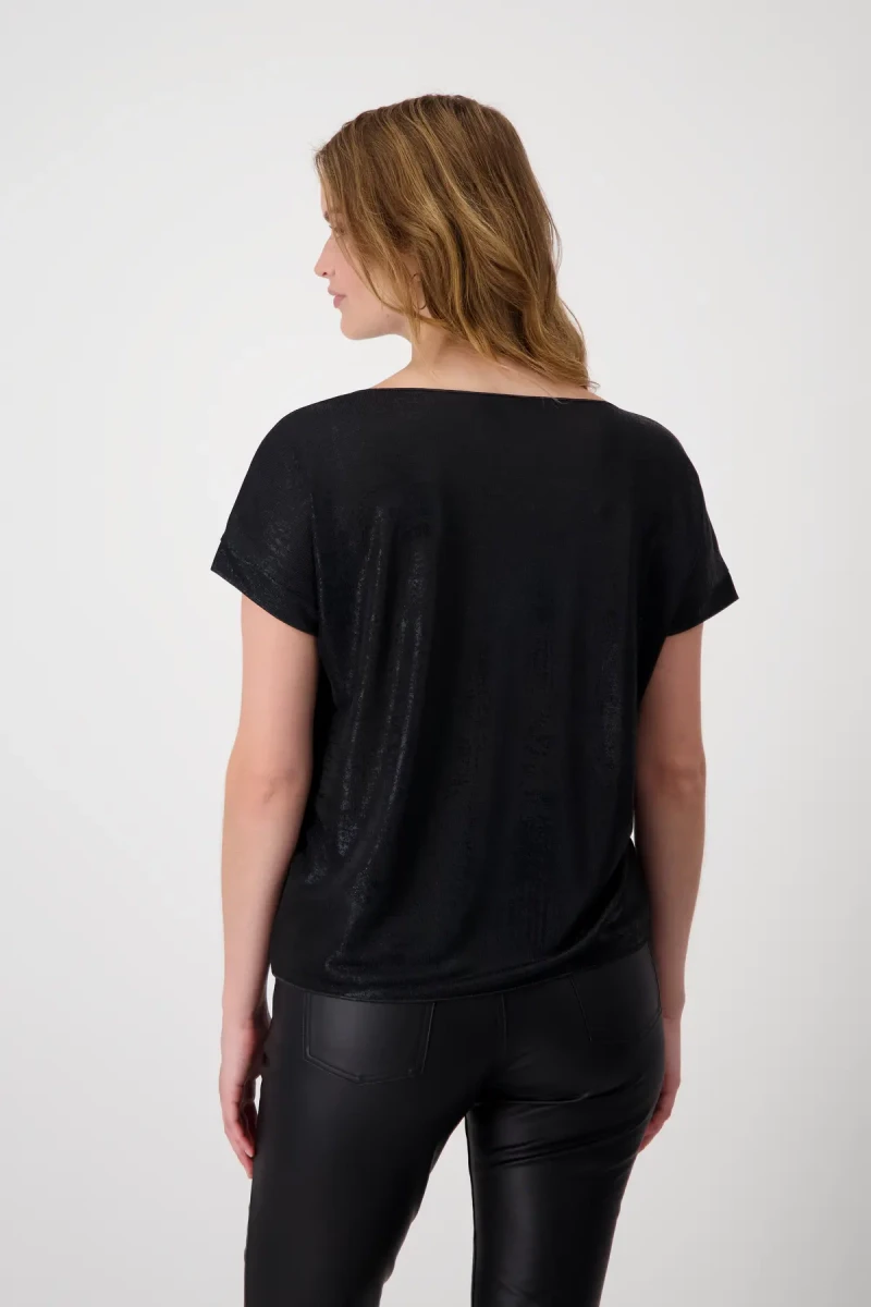 Monari Glänzendes T-Shirt Saisonschlussverkauf
