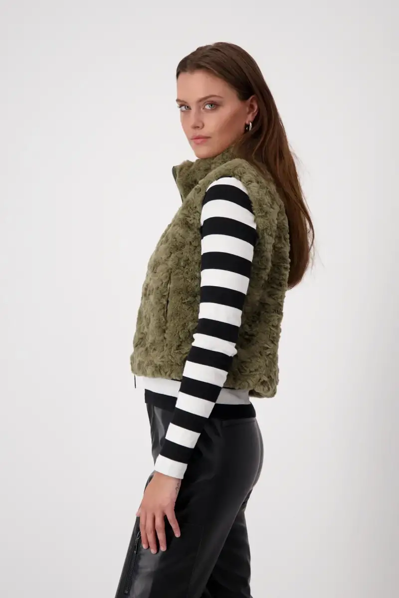 Monari Cropped-Weste mit Taschen Black Friday