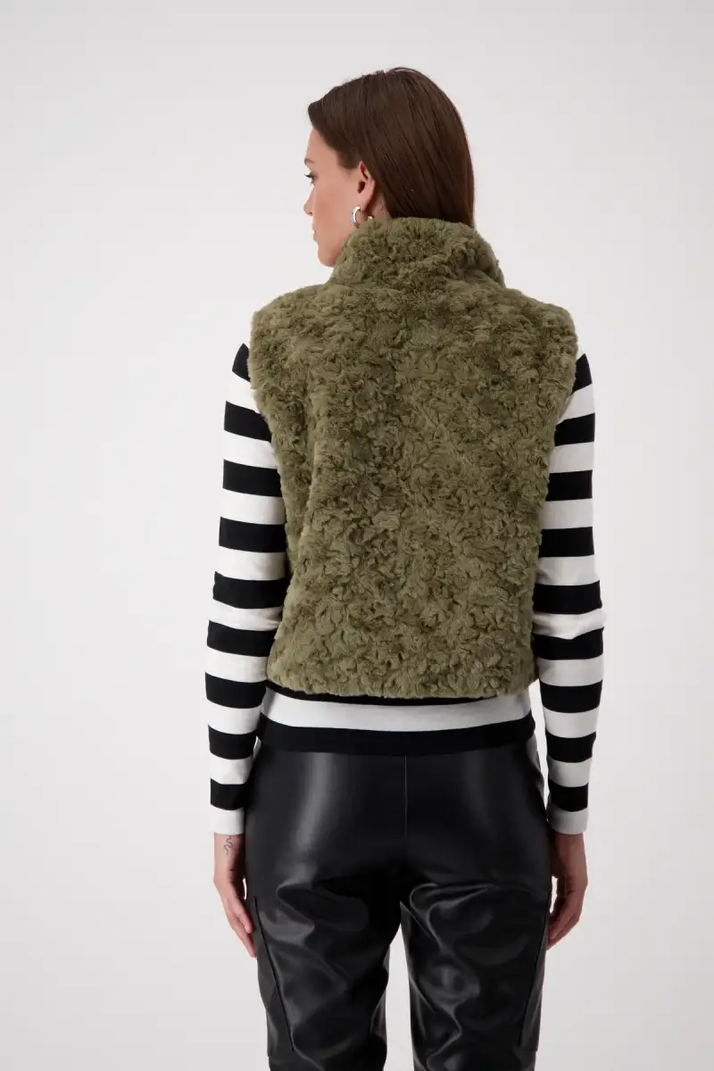 Monari Cropped-Weste mit Taschen Black Friday