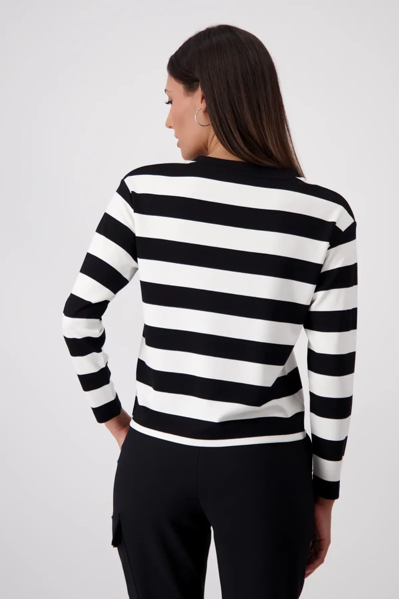 Monari Gestreiftes Sweatshirt Cyber Monday