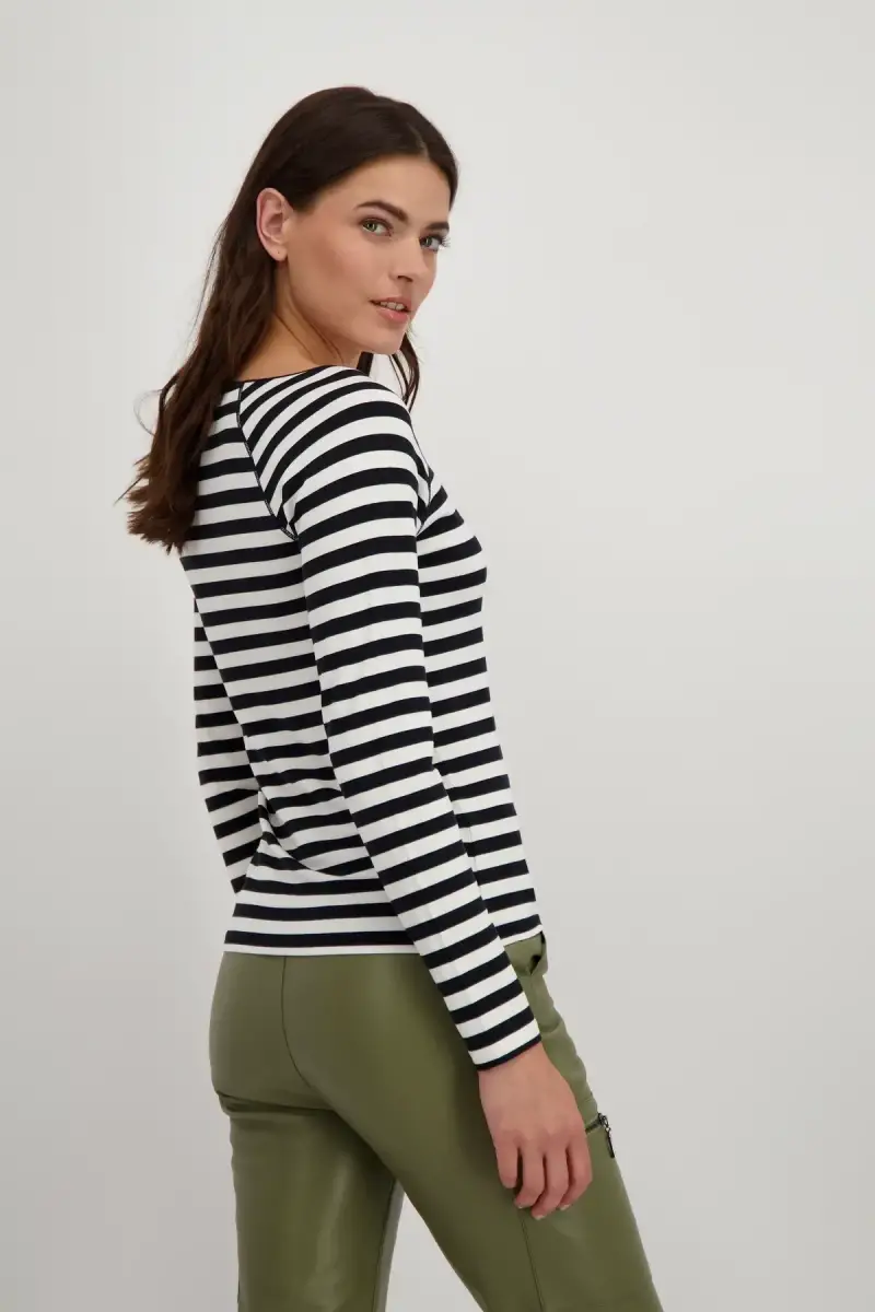 Monari Gestreiftes Shirt Muttertagsangebot