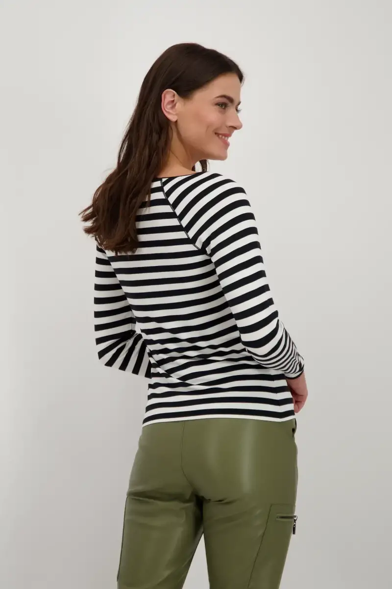 Monari Gestreiftes Shirt Muttertagsangebot