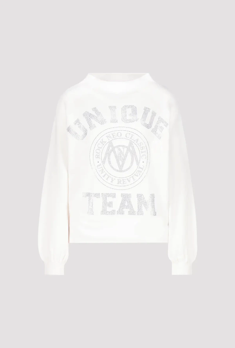 Monari Pullover mit Strass Neueste Mode