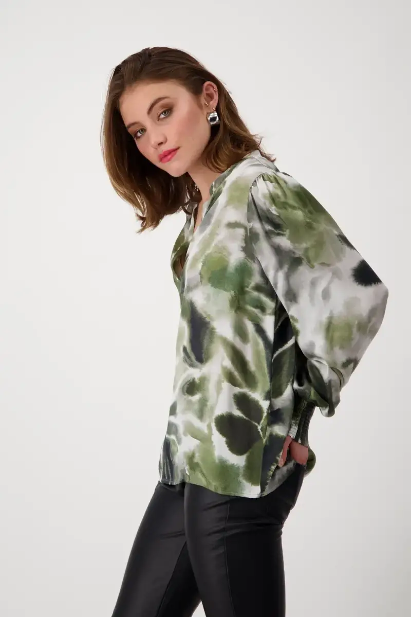 Monari Bluse mit Blumenmuster Online Outlet