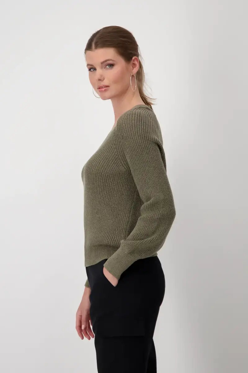Monari Strickpullover mit Lurex Blitzangebot
