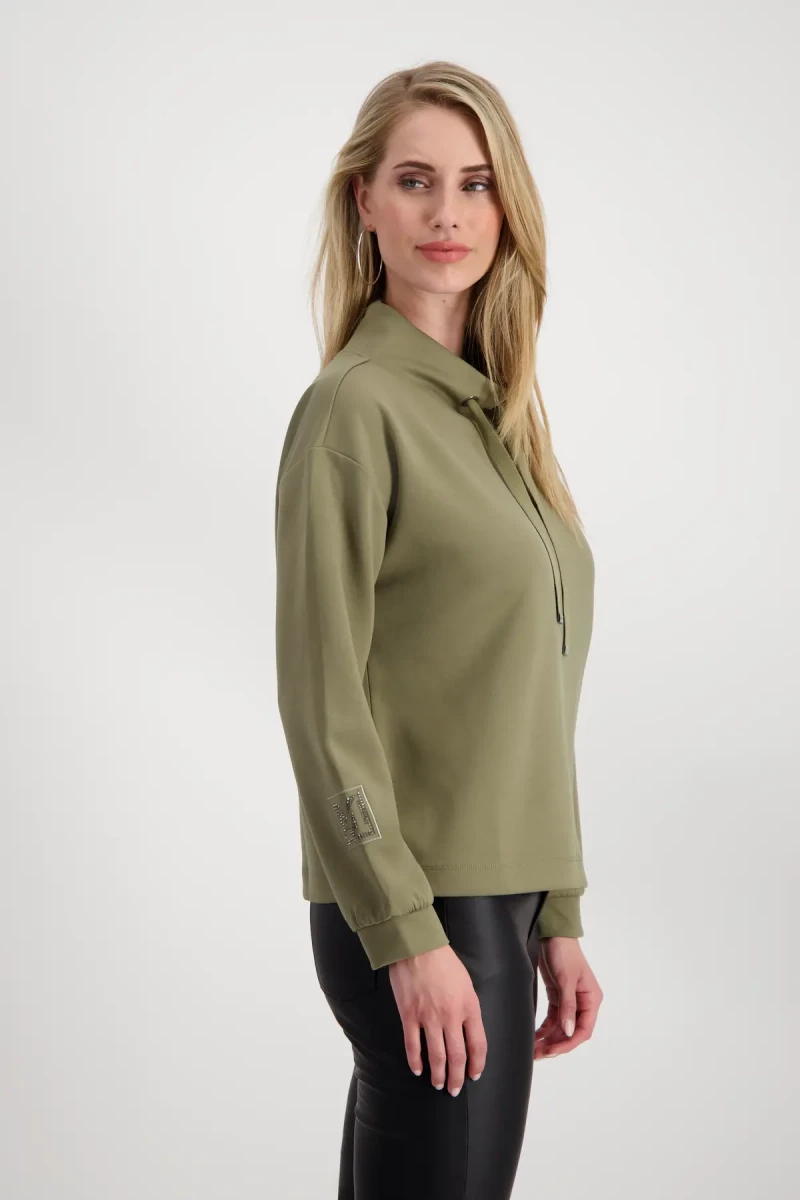 Monari Sweatshirt mit Stehkragen Wochenangebot