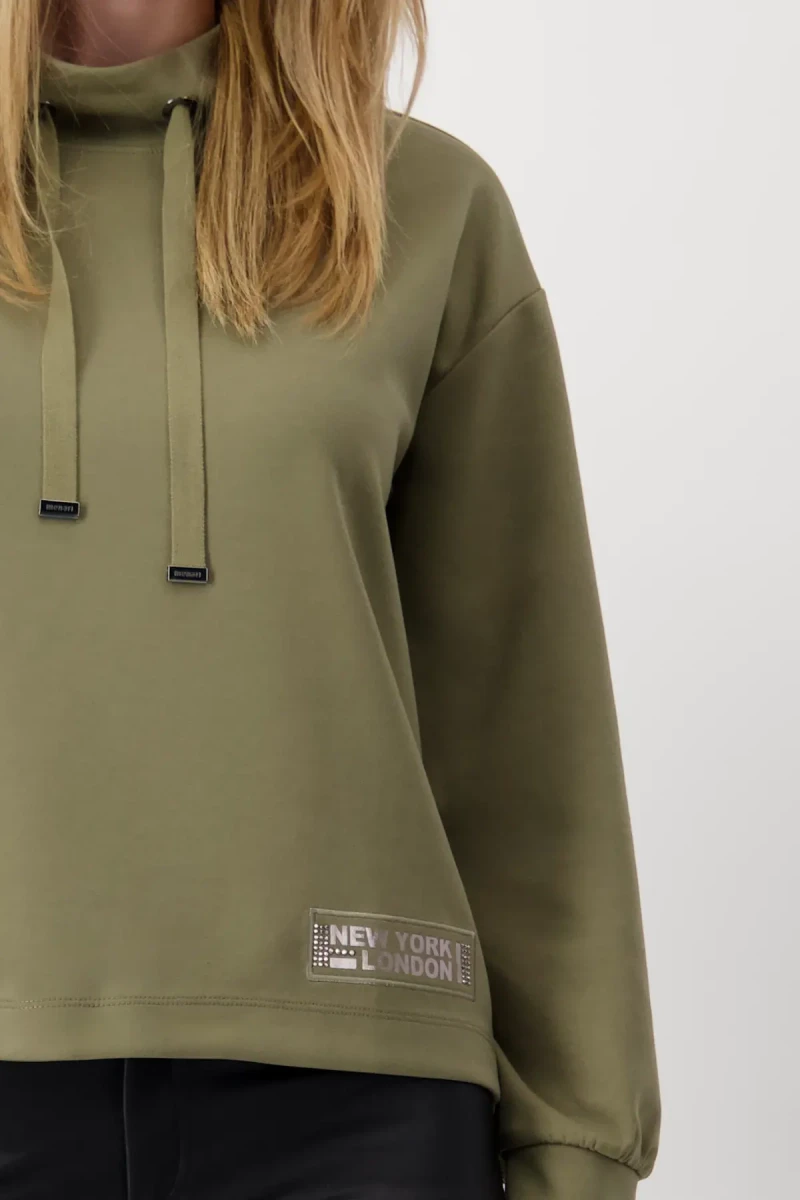 Monari Sweatshirt mit Stehkragen Wochenangebot