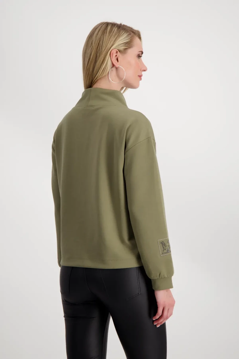 Monari Sweatshirt mit Stehkragen Wochenangebot