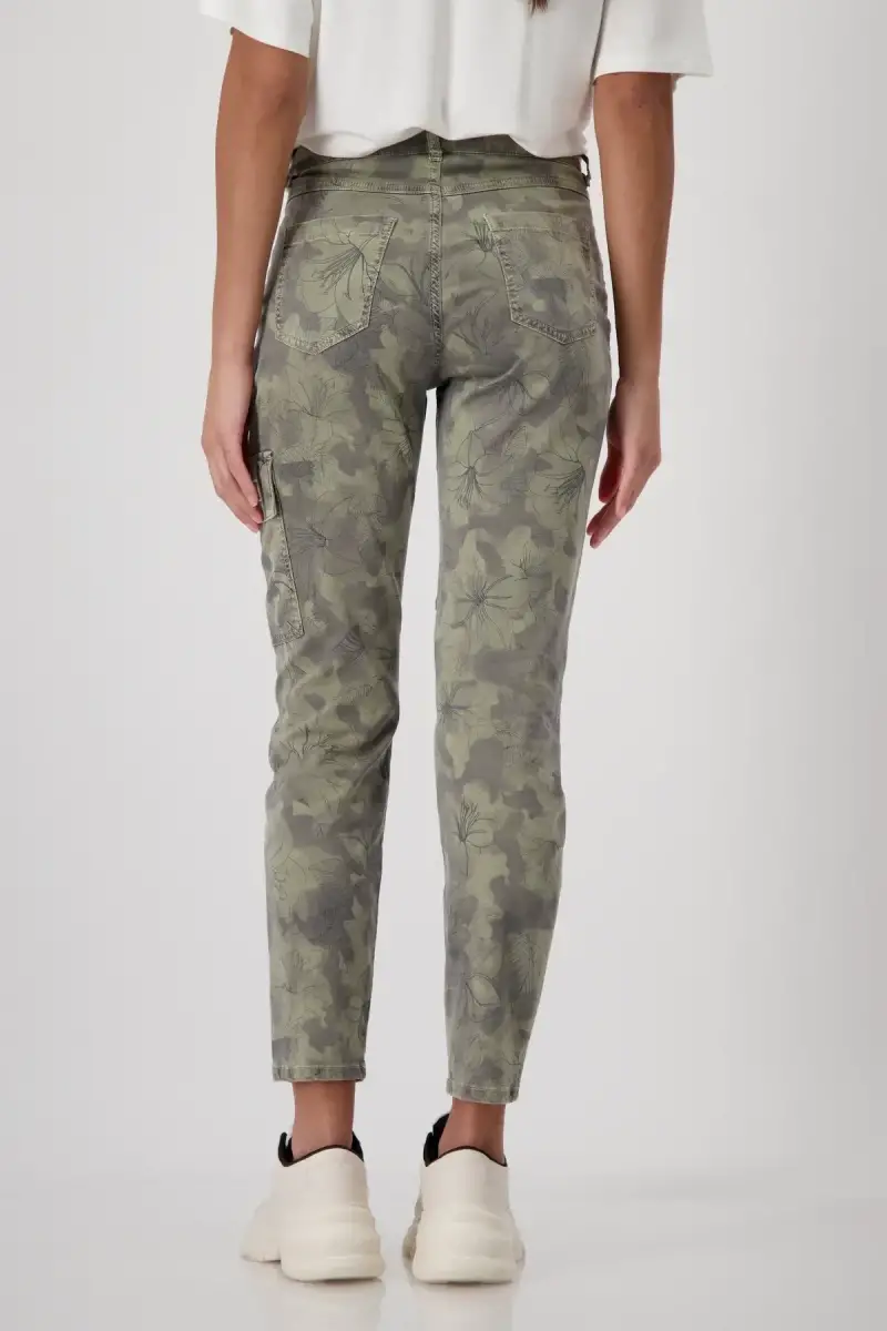 Monari Camouflage Hose mit Blumen Speichern exportieren