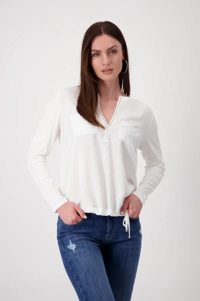 Monari Strickcape mit Wabenmuster zollfrei