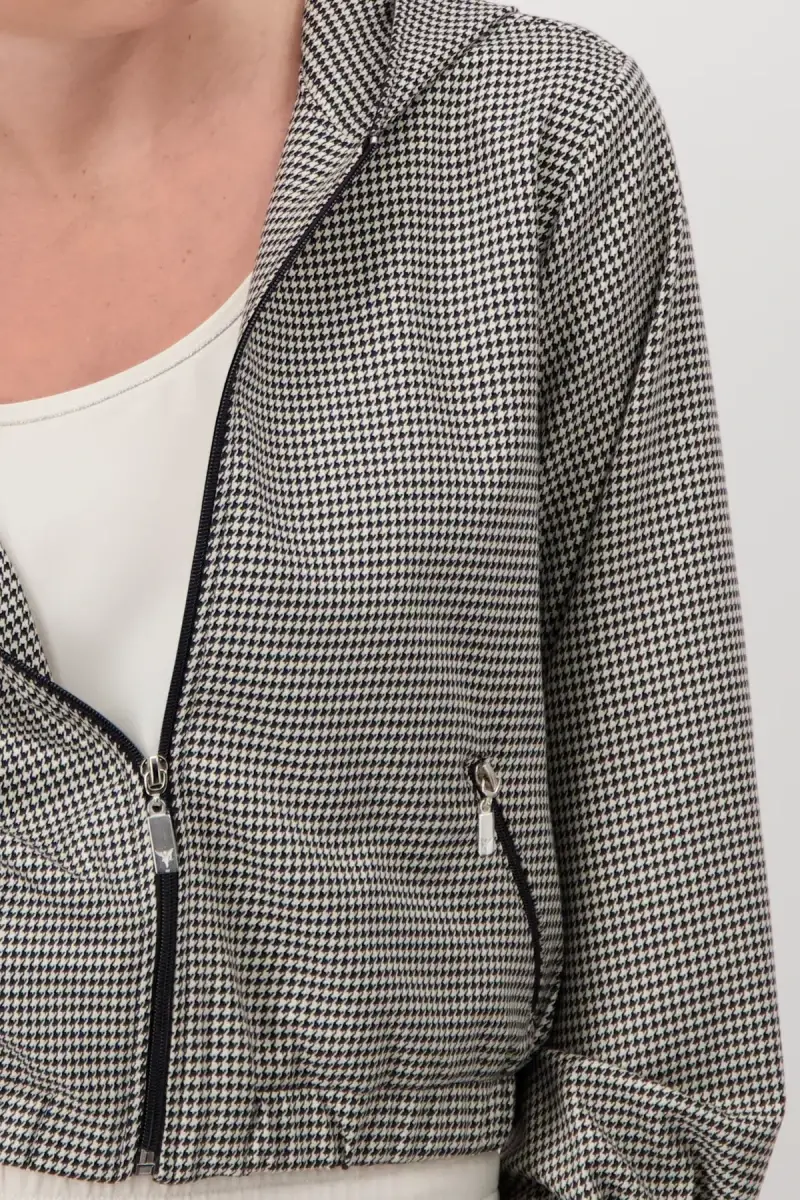 Monari Jacke mit Hahnentrittmuster im Angebot