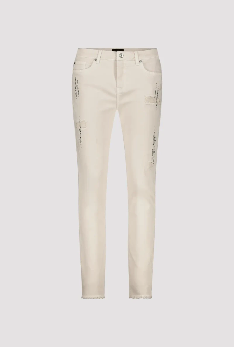 Monari Destroyed Jeans mit Strass Meist gekauft