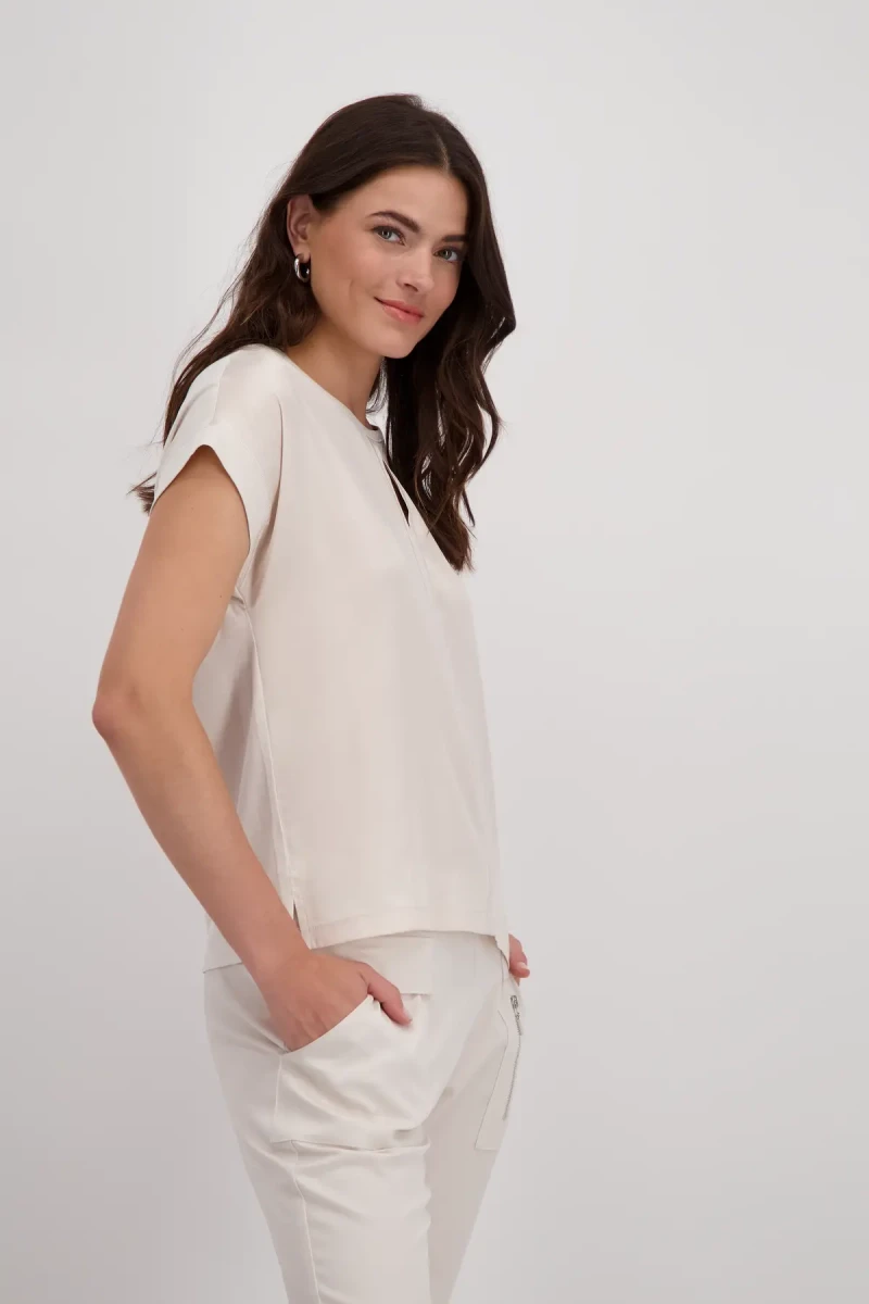 Monari Blusenshirt mit Cut-Out Sonderangebot