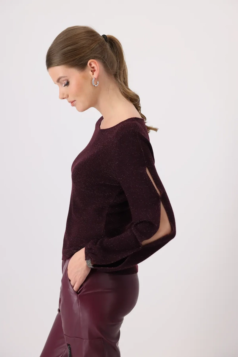 Monari Linksstrick Pullover Rabatt
