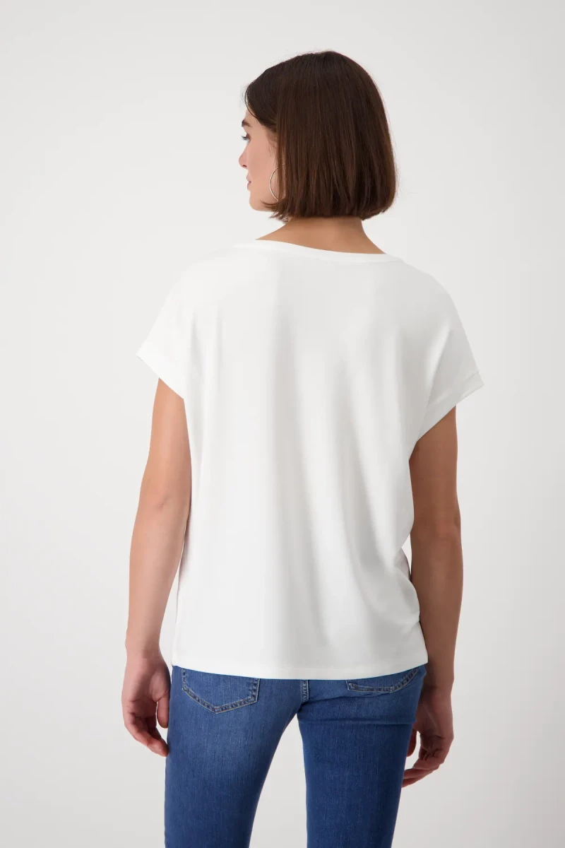 Monari Shirt mit Schrift Großer Ausverkauf