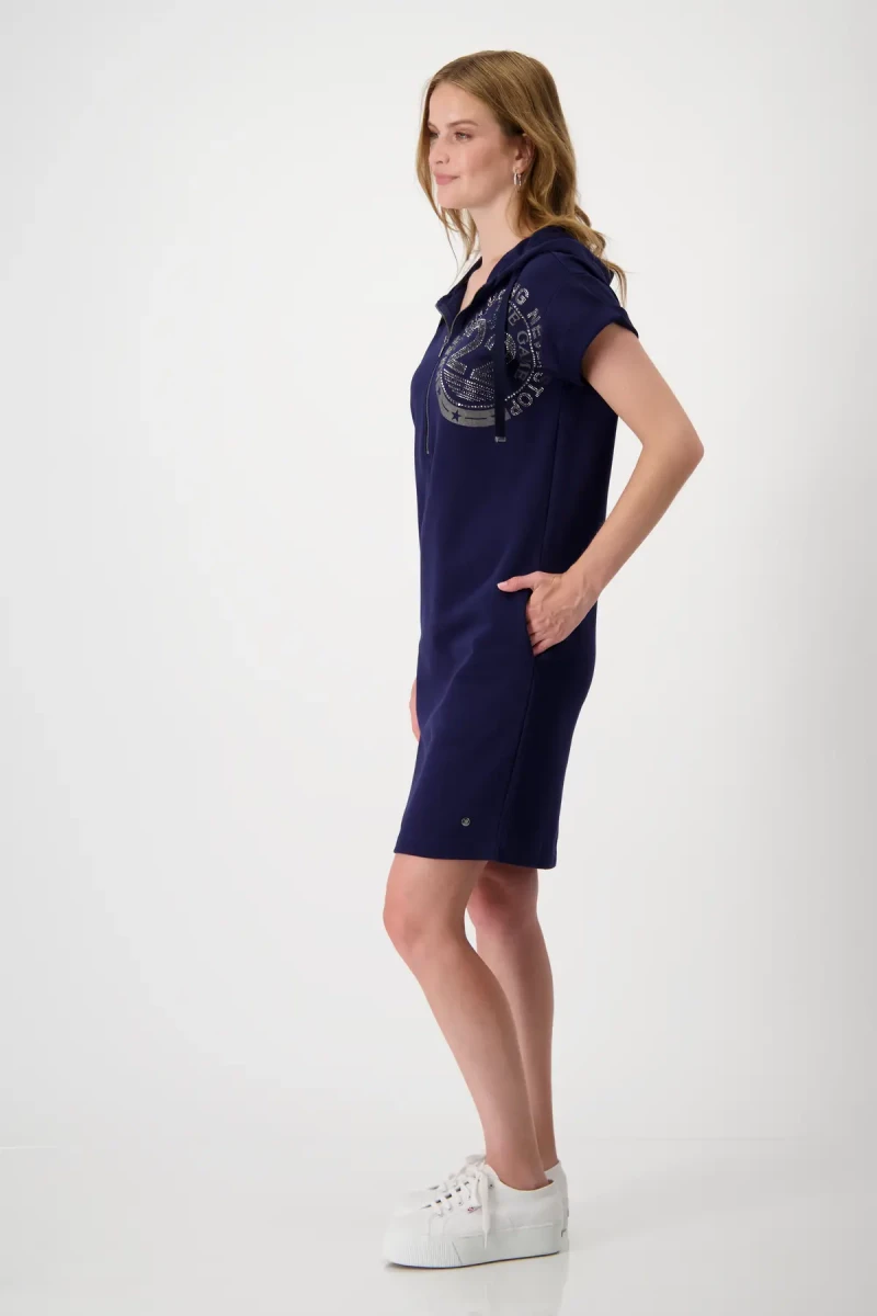 Monari Sweatkleid mit Kapuze Zeitlich begrenztes Angebot