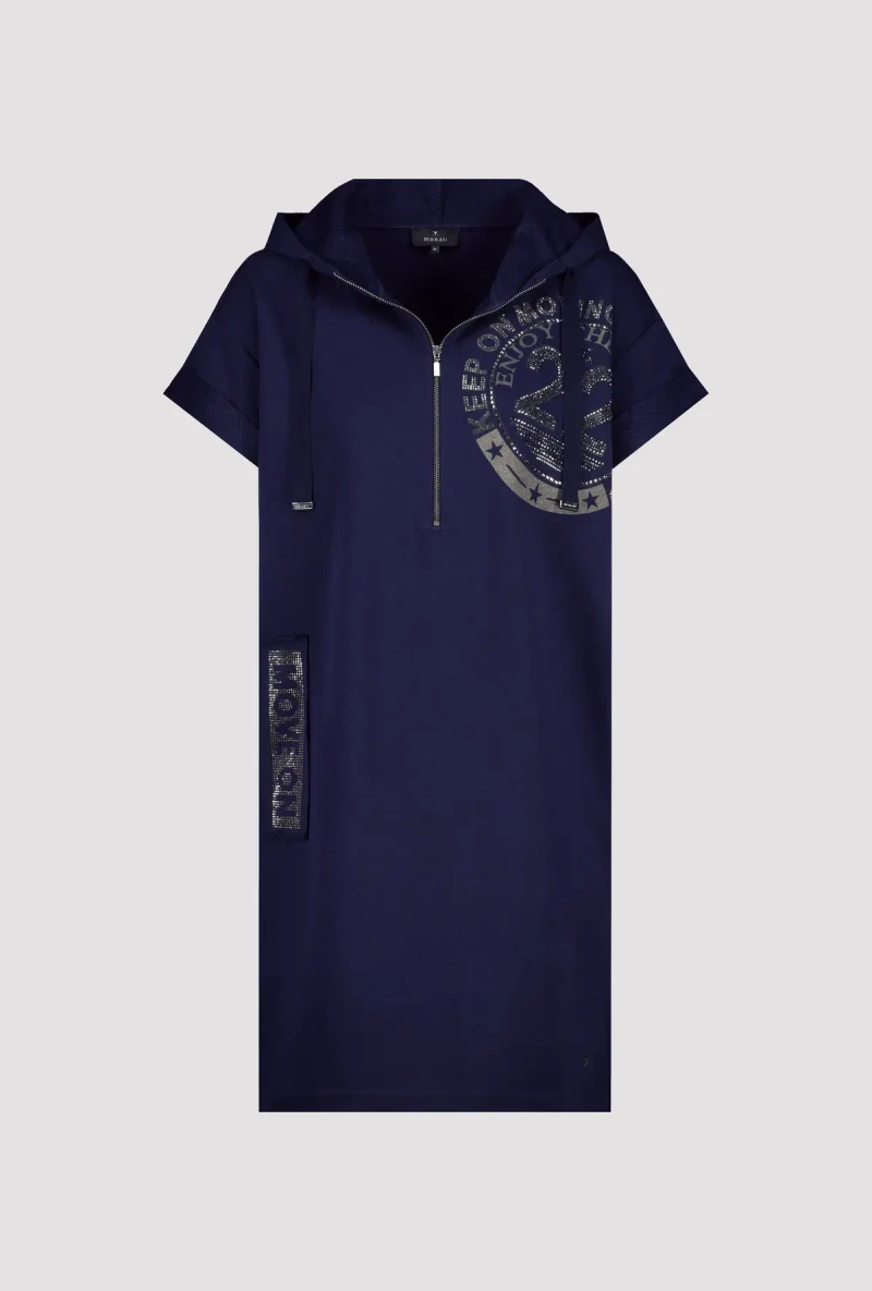 Monari Sweatkleid mit Kapuze Zeitlich begrenztes Angebot