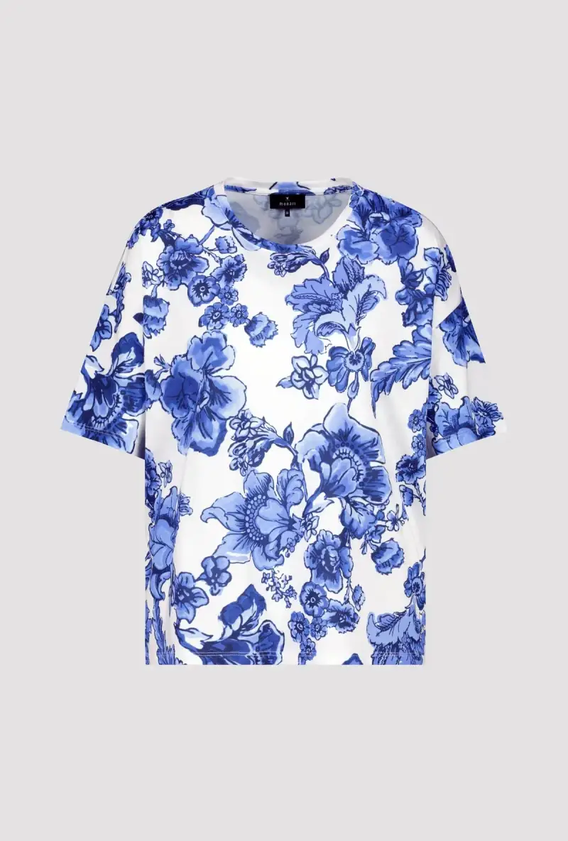 Monari T Shirt mit Blumen Bis zu 50% Rabatt